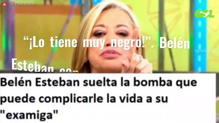 “¡Lo tiene muy negro!”. Belén Esteban con eso sin depilar: ¡Mira la foto!