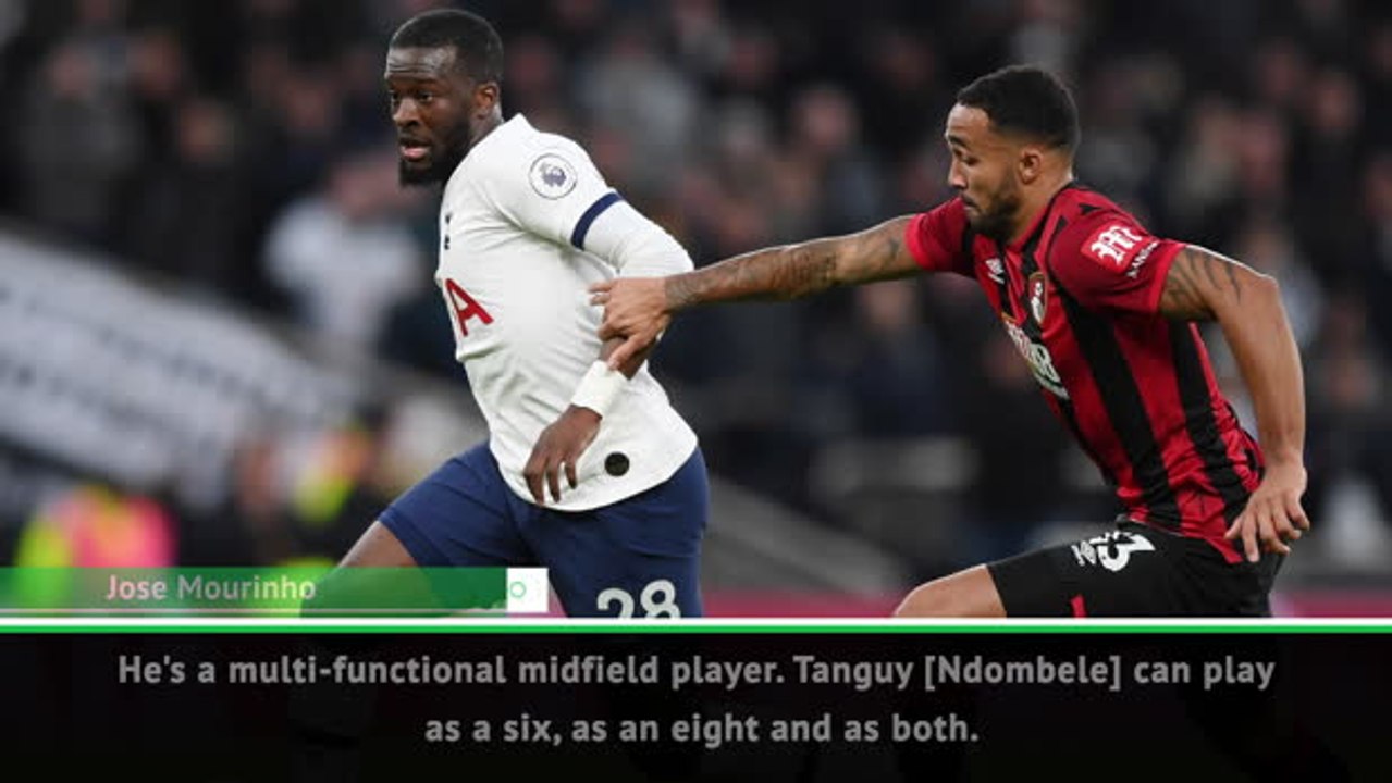 Mourinho praises 'multi-functional' midfielder Ndombele