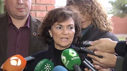 Calvo apela al diálogo con ERC y señala al PP como responsable de la crisis política en Cataluña