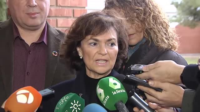 Calvo apela al diálogo con ERC y señala al PP como responsable de la crisis política en Cataluña