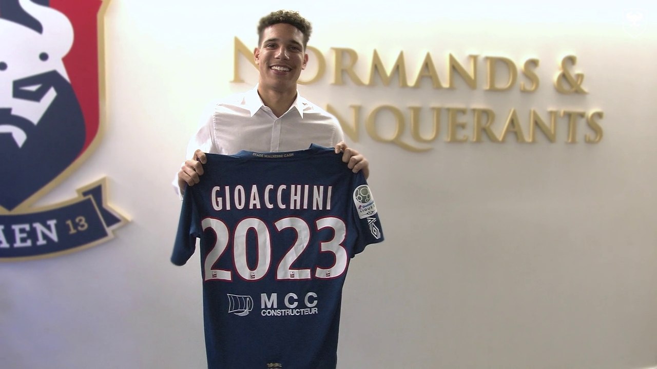 Nicholas Gioacchini signe son premier contrat professionnel jusqu'en 2023