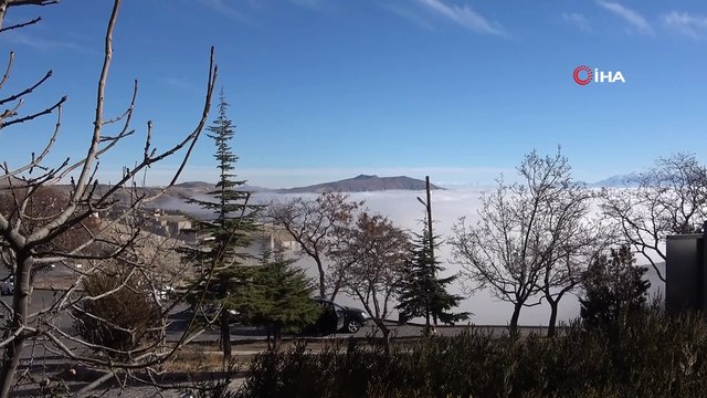 Sis görsel şölen sundu, fotoğraf tutkunları Harput'a geldi