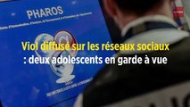 Viol diffusé sur les réseaux sociaux : deux adolescents en garde à vue