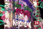 EE.UU: zoológico de Dallas brinda mágico espectáculo de luces navideñas