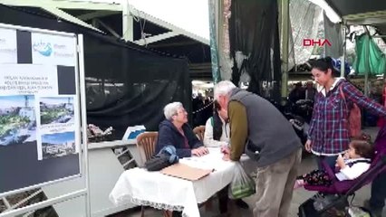 Muğla datça'da eski hükümet konağı arazisi için imza kampanyası