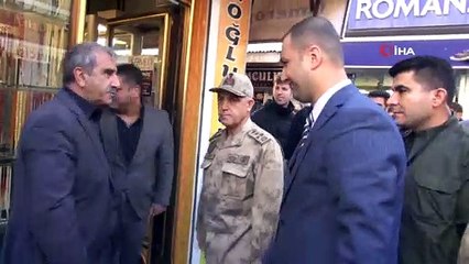 Jandarma Genel Komutanı Orgeneral Arif Çetin Nusaybin'de