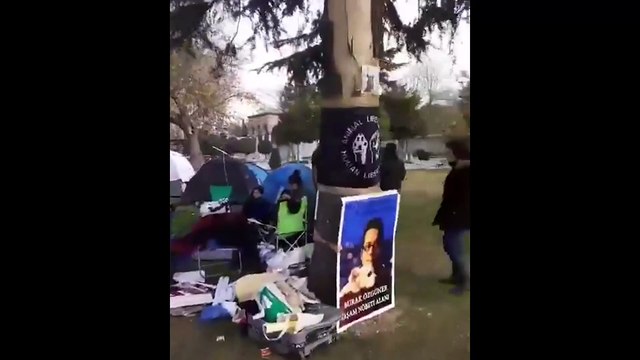 Adalar'daki faytonların kaldırılması için İBB önünde 'yaşam nöbeti' 3. gününde: Tek bir fayton kalmayana kadar sürdüreceğiz