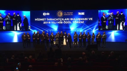 Türkiye’nin en büyük 500 hizmet ihracatçısı ödüllerine kavuştu