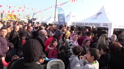 "Karaduvar Balık Festivali"nde 2 ton balık pişirildi