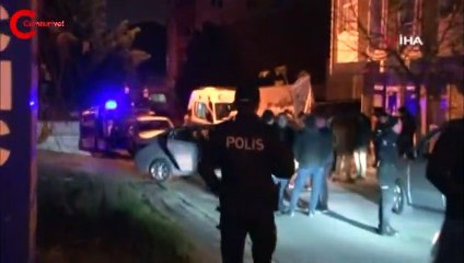 Ümraniye'de polisle çatışma!