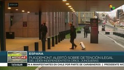 Download Video: Puigdemont y Comín reciben credenciales como eurodiputados