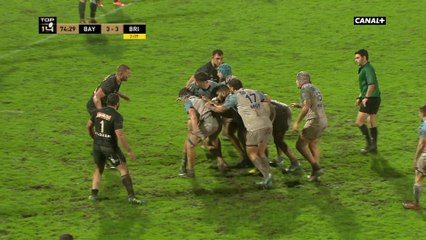 TOP14 : La situation cocasse entre Bayonne et Brive