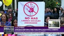 Colombia: reforma tributaria es finalmente aprobada