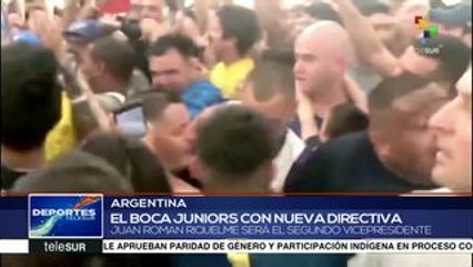 Deportes teleSUR: Boca presenta nueva comisión directiva