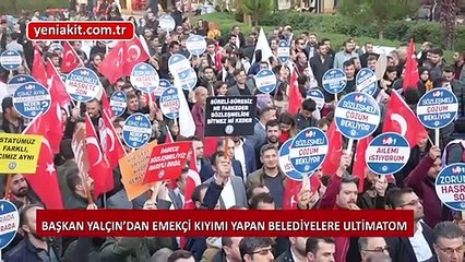 Emekçi kıyımı yapan belediyelere Memur-Sen'den ultimatom: Biz belediyenin değil devletin memuruyuz