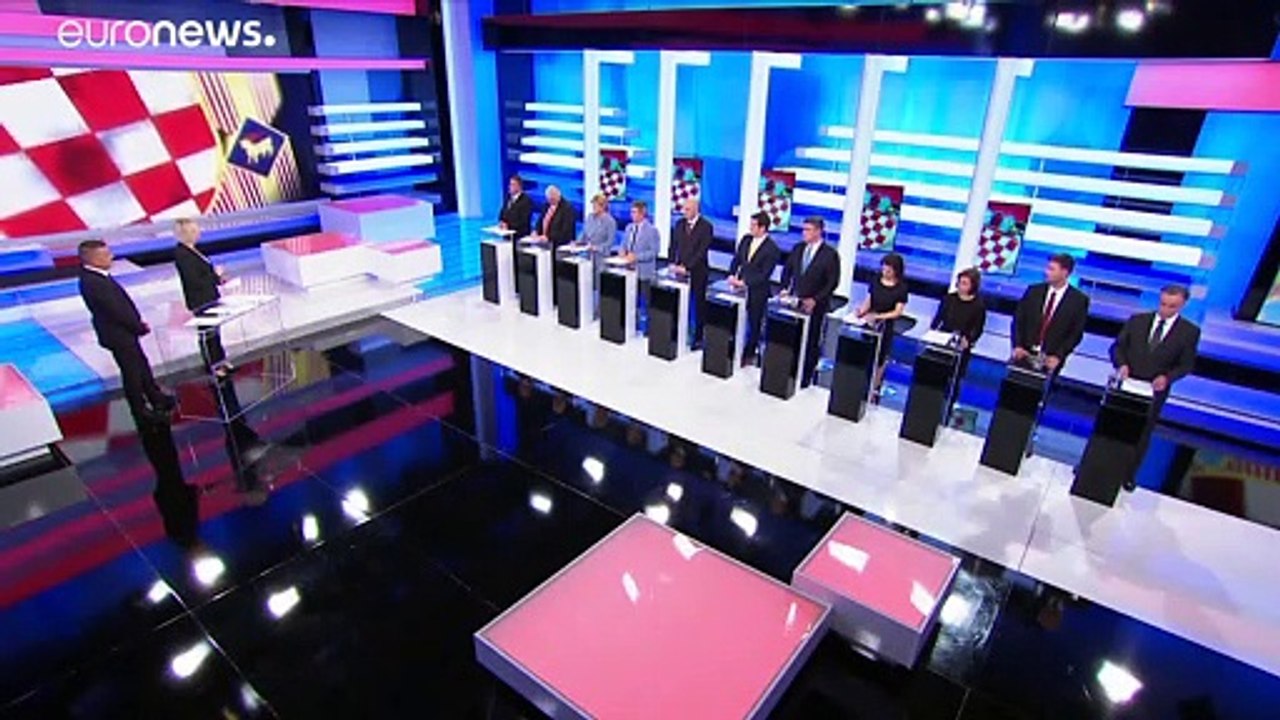 Kroatien vor der Wahl: Konkurrenten liegen gleichauf