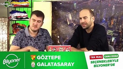 Göztepe - Galatasaray maçının heyecanı Bilyoner'de