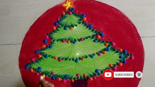 Christmas Tree | Merry Christmas Special Rangoli Design: Christmas Da Special Rangoli