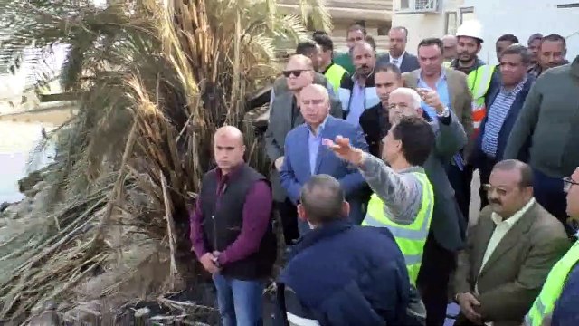 وزير النقل يتفقد المرحلة الأولى لمشروع محور ديروط الحر