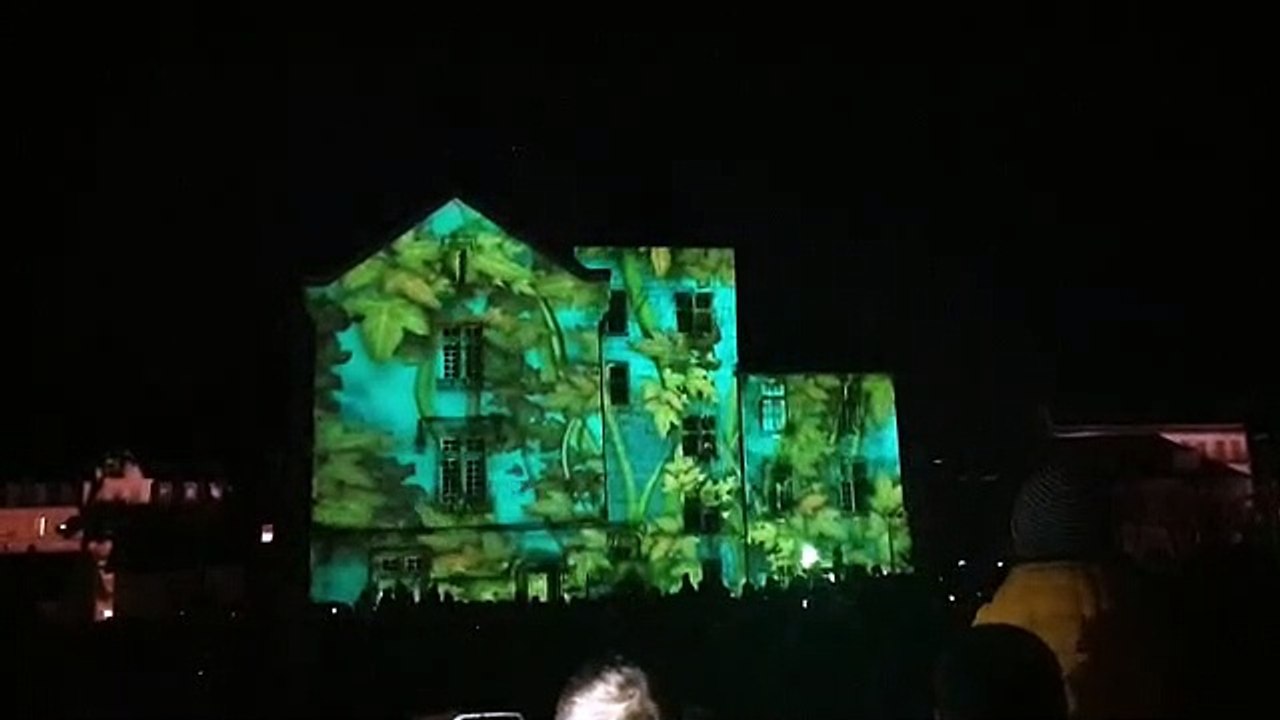 [Vidéo] Aix-les-Bains : découvrez le superbe mapping vidéo projeté sur la mairie