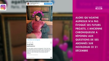 Agathe Auproux explique les raisons de son départ de TPMP