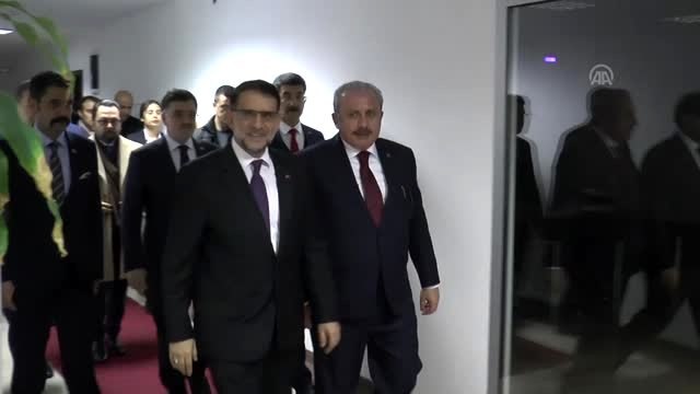 TBMM Başkanı Şentop, Kuzey Makedonya Anayasa Mahkemesi Başkanı Murat'ı ziyaret etti