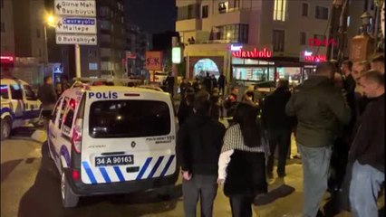Maltepe'de otomobil kurşun yağmuruna tutuldu 2 yaralı