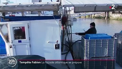 Intempéries : la façade atlantique se prépare à l'arrivée de la tempête Fabien
