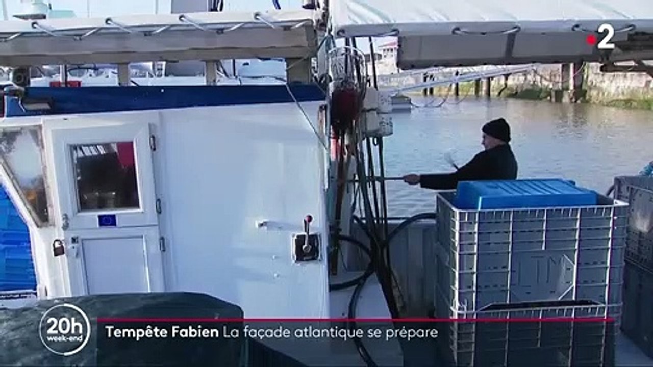 Intempéries : la façade atlantique se prépare à l'arrivée de la tempête Fabien