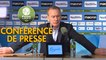 Conférence de presse AJ Auxerre - AS Nancy Lorraine (0-0) : Jean-Marc FURLAN (AJA) - Jean-Louis GARCIA (ASNL) - 2019/2020