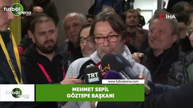 Göztepe Başkanı Mehmet Sepil: Şimdi işimiz daha rahat