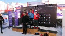 Alp Disiplini Uluslararası Murat Dedeman FIS Kupası ödül töreni - ERZURUM