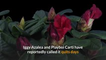 Iggy Azalea breaks up with Playboi Carti