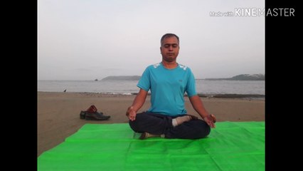 Yoga at Goa.dr rajendra khatate. Kriya yoga shala