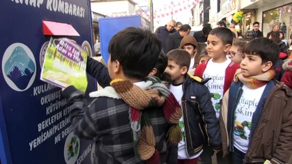 Öğrenciler kumbarada para değil kitap biriktiriyor - AĞRI