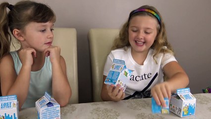Sophia, Isabella e Alice Brincando com Mini Brinquedos Surpresa