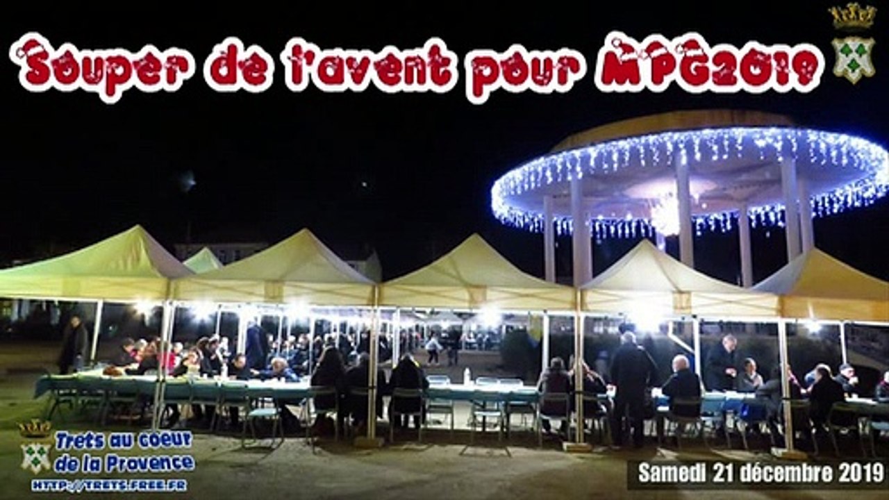 Souper de lavent en cloture de MPG2019 TRETS