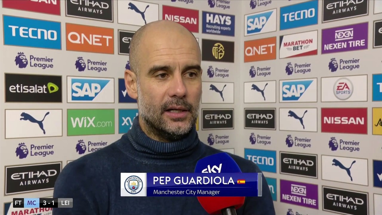 Pep Guardiola reacts to Mikel Arteta's appointment as Arsenal manager & discusses Leicester win
