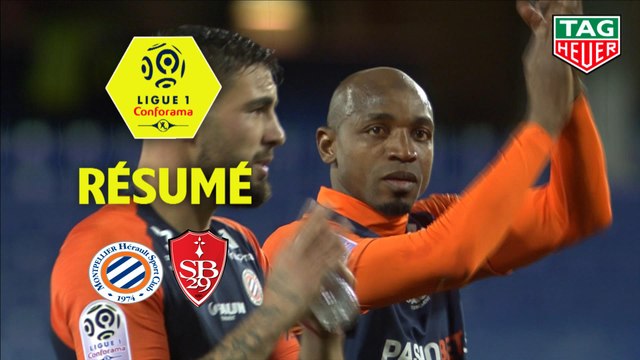 Montpellier Hérault SC - Stade Brestois 29 (4-0) - Résumé - (MHSC-BREST) / 2019-20