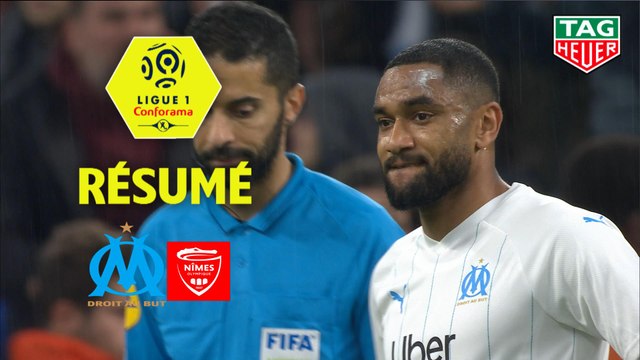Olympique de Marseille - Nîmes Olympique (3-1) - Résumé - (OM-NIMES) / 2019-20
