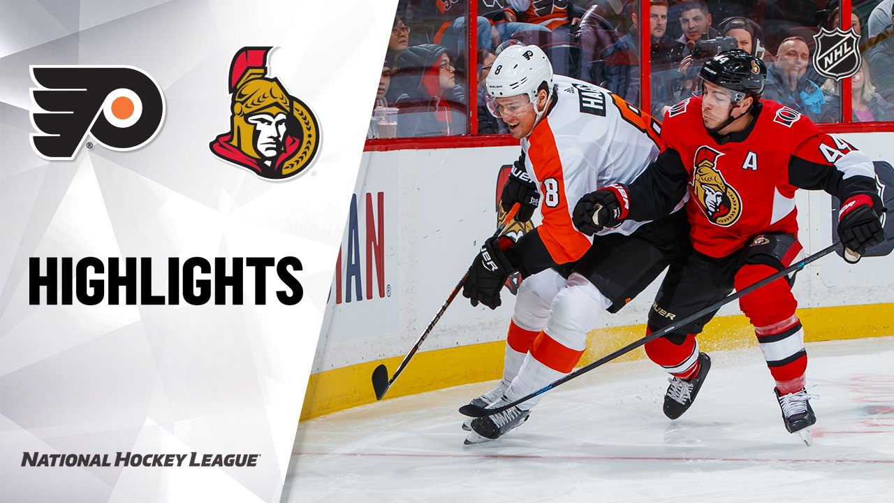 NHL Highlights | Flyers @ Senators 12/21/19