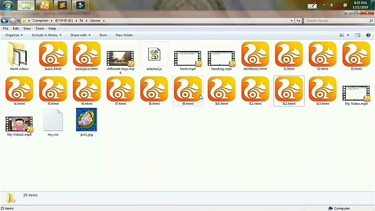 Html In Hindi Tutorial-9 -List in Html