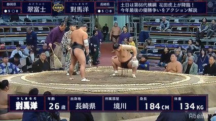 Midorifuji vs Tsushimanada - Kyushu 2019, Makushita - Day 11