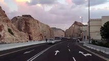 The way to Jebel Hafeet (Good Hill Station|)Al Ain-United Arab Emirates