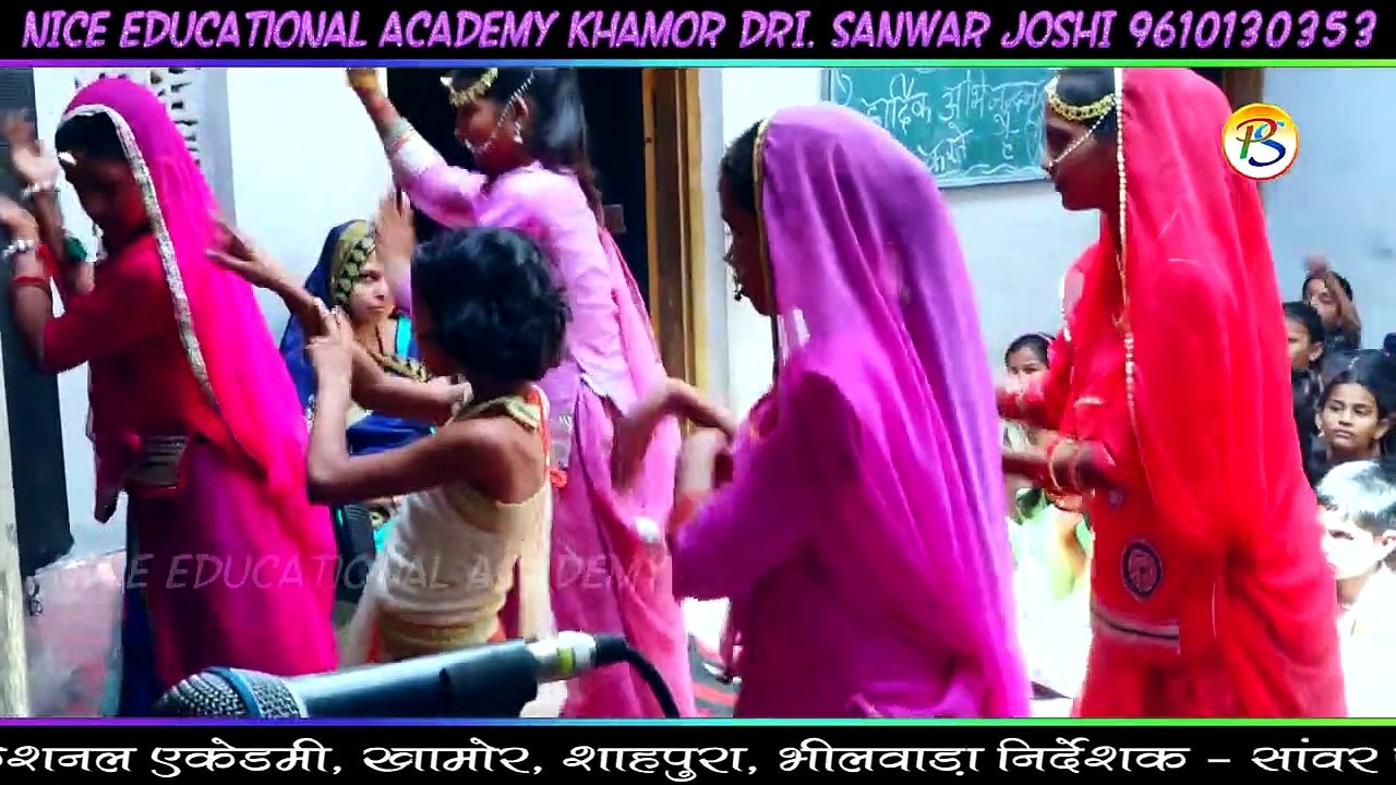 नवरात्रि महोत्सव एवम प्रदशनी 2019 Nice Education Academy Khamor __ Live Prakash Studio