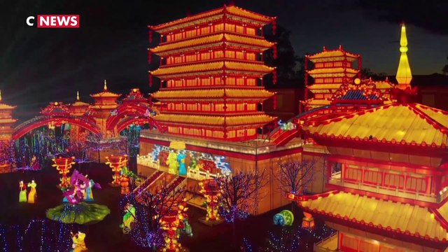 Féerie au festival des lanternes de Gaillac