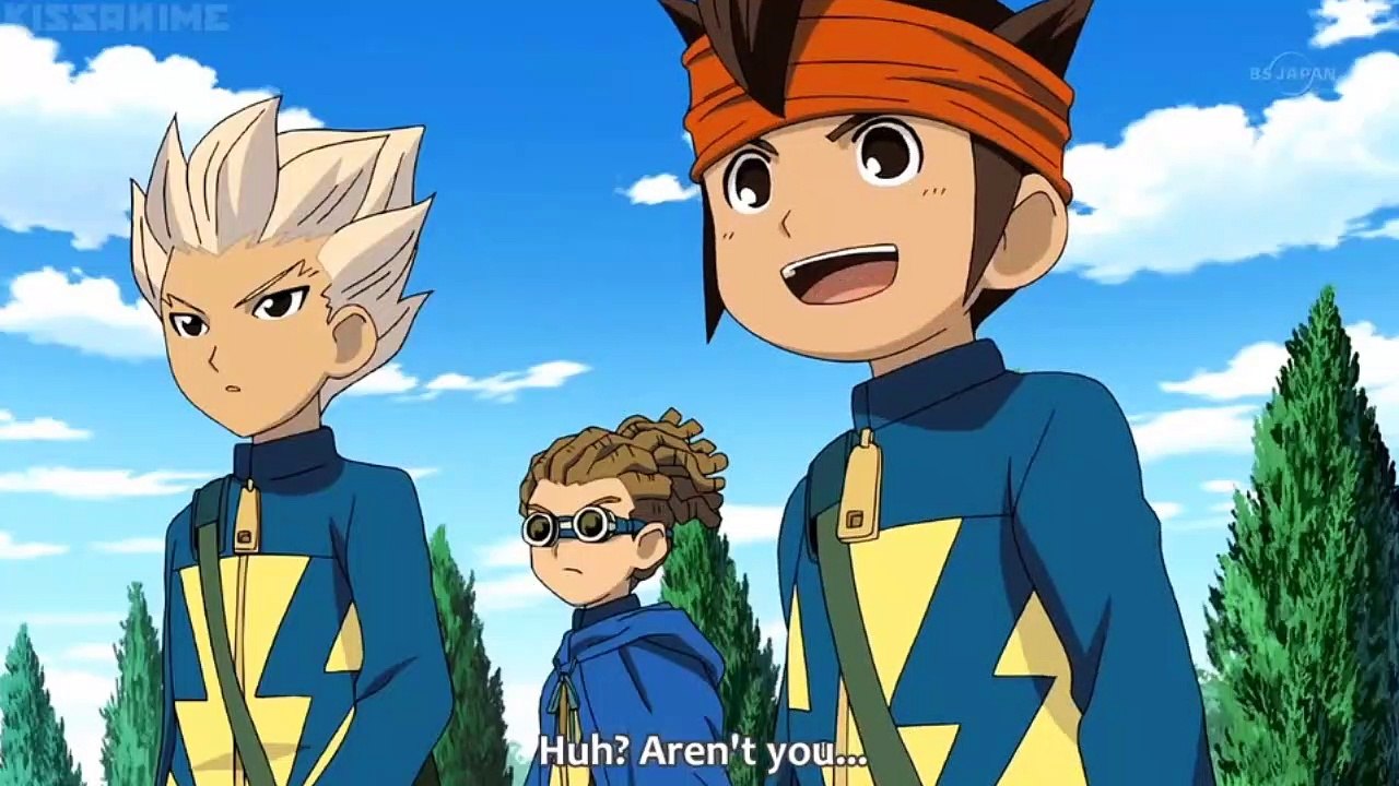 Inazuma Eleven GO Chrono Stone tenma and endou