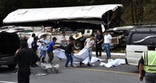 Orta Amerika ülkesi Guatemala'da katliam gibi kaza! 20 ölü, 12 yaralı