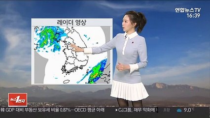 [날씨] 밤사이 곳곳 눈·비…내일도 초미세먼지 나쁨