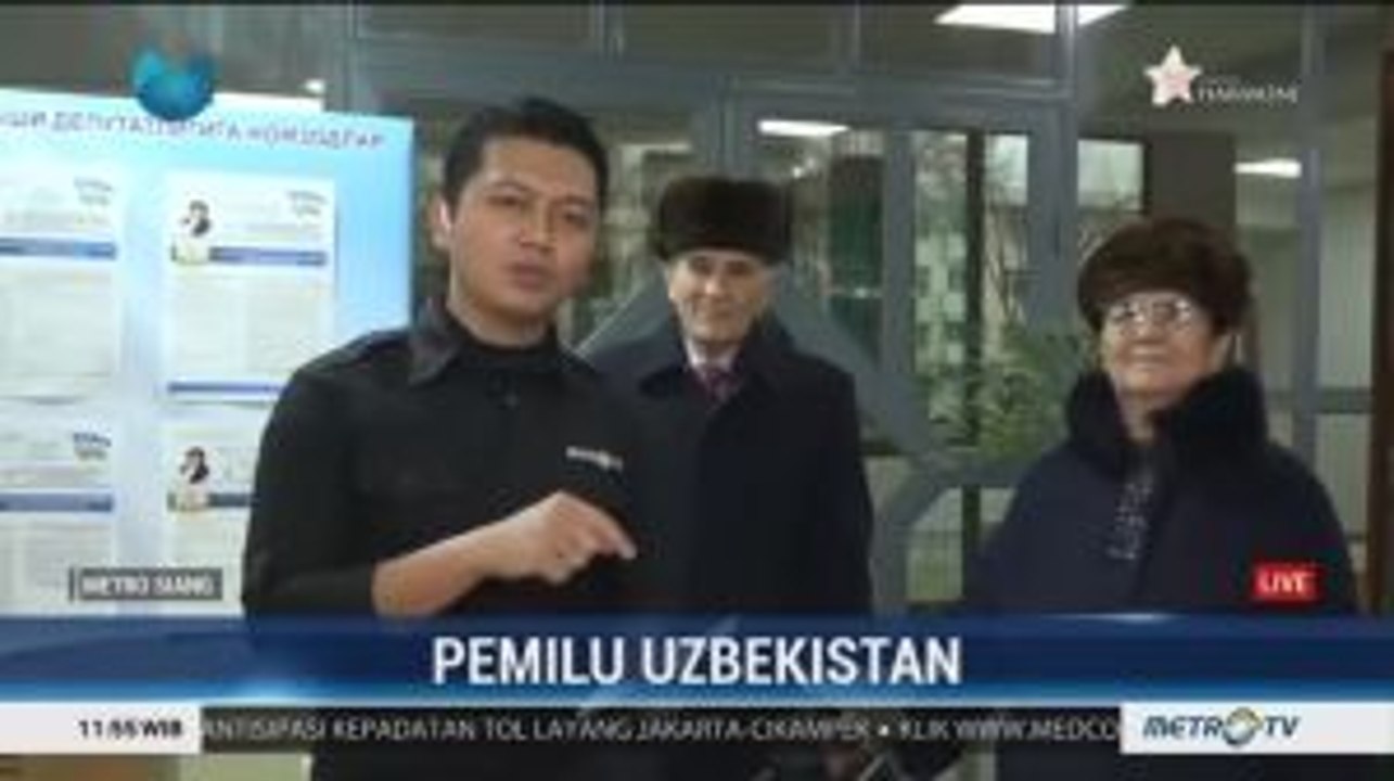 Pemilu Uzbekistan Digelar Hari Ini